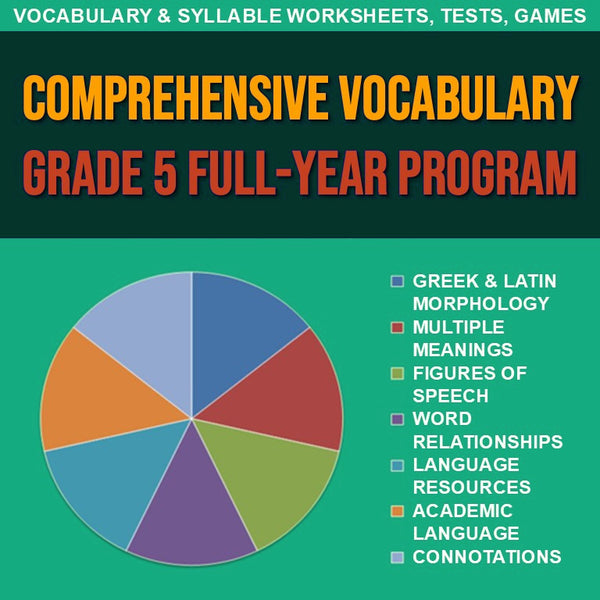 Comprehensive Vocabulary Grade 5