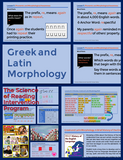 Greek and Latin Morphology Bell Ringers and Interactive Morphology Wall