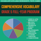 Comprehensive Vocabulary Grade 5 cover