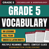 Comprehensive Vocabulary Grade 5