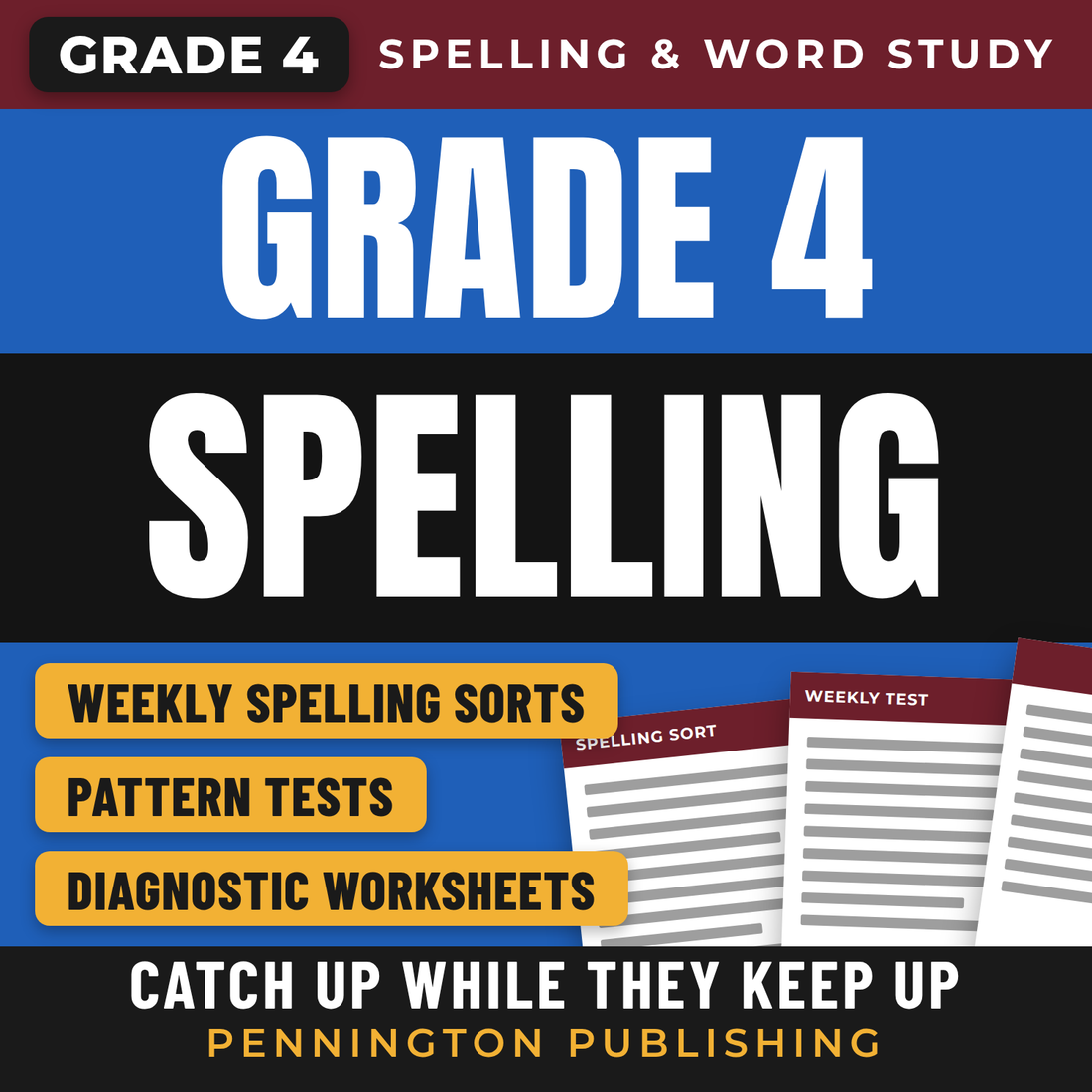 Differentiated Spelling Instruction Grade 4 Lessons, Remedial Worksheets, and Tests cover