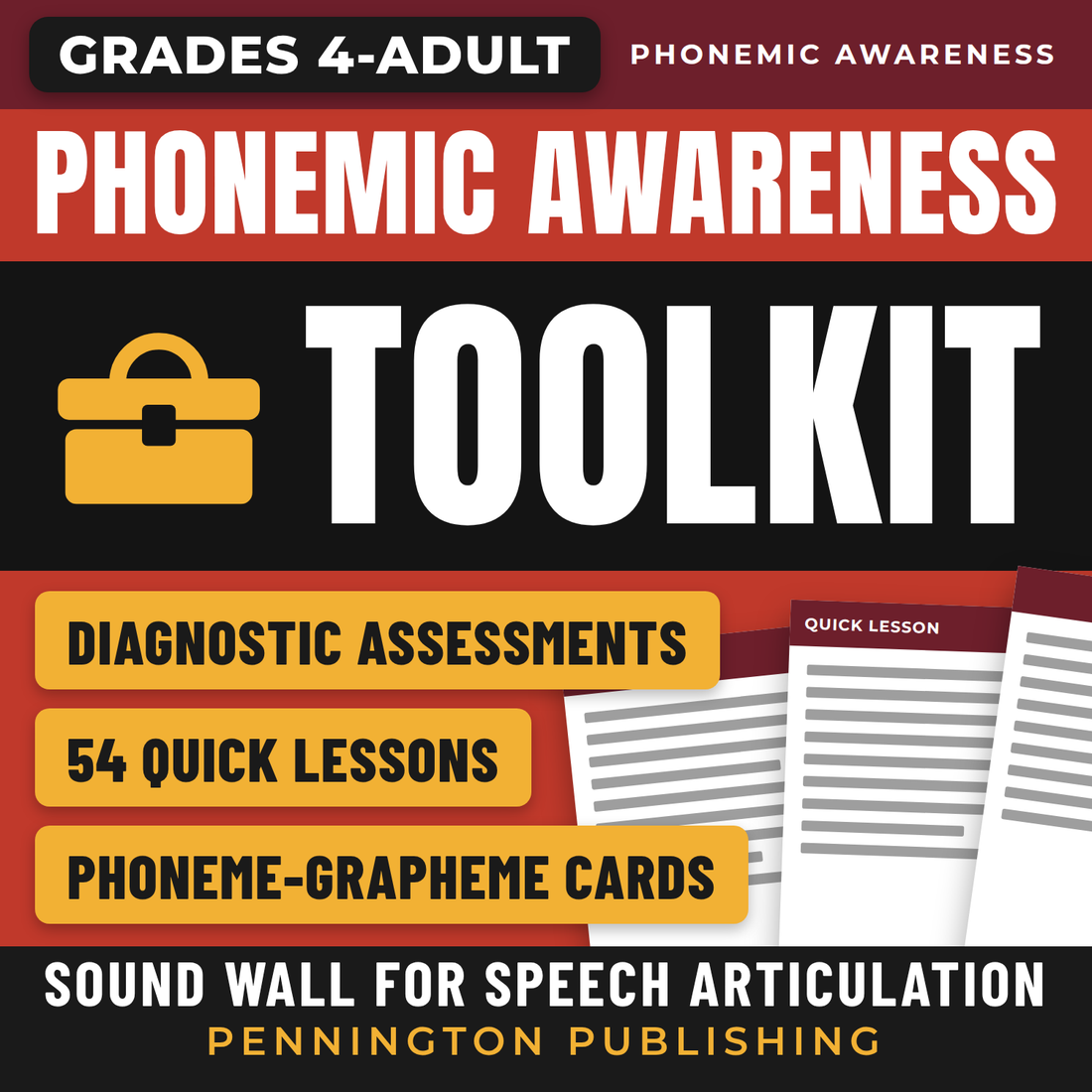 Phonemic Awareness Assessments and Quick Lessons cover