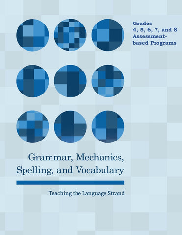 Grammar, Mechanics, Spelling, and Vocabulary Grades 4, 5, 6, 7, and 8 BUNDLES