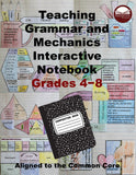 Grammar, Usage, and Mechanics Interactive Notebook Grades 4-8
